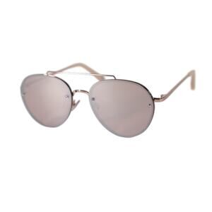 Fossil Rimless Aviator Women's Sunglasses - Rose Gold  - NWT